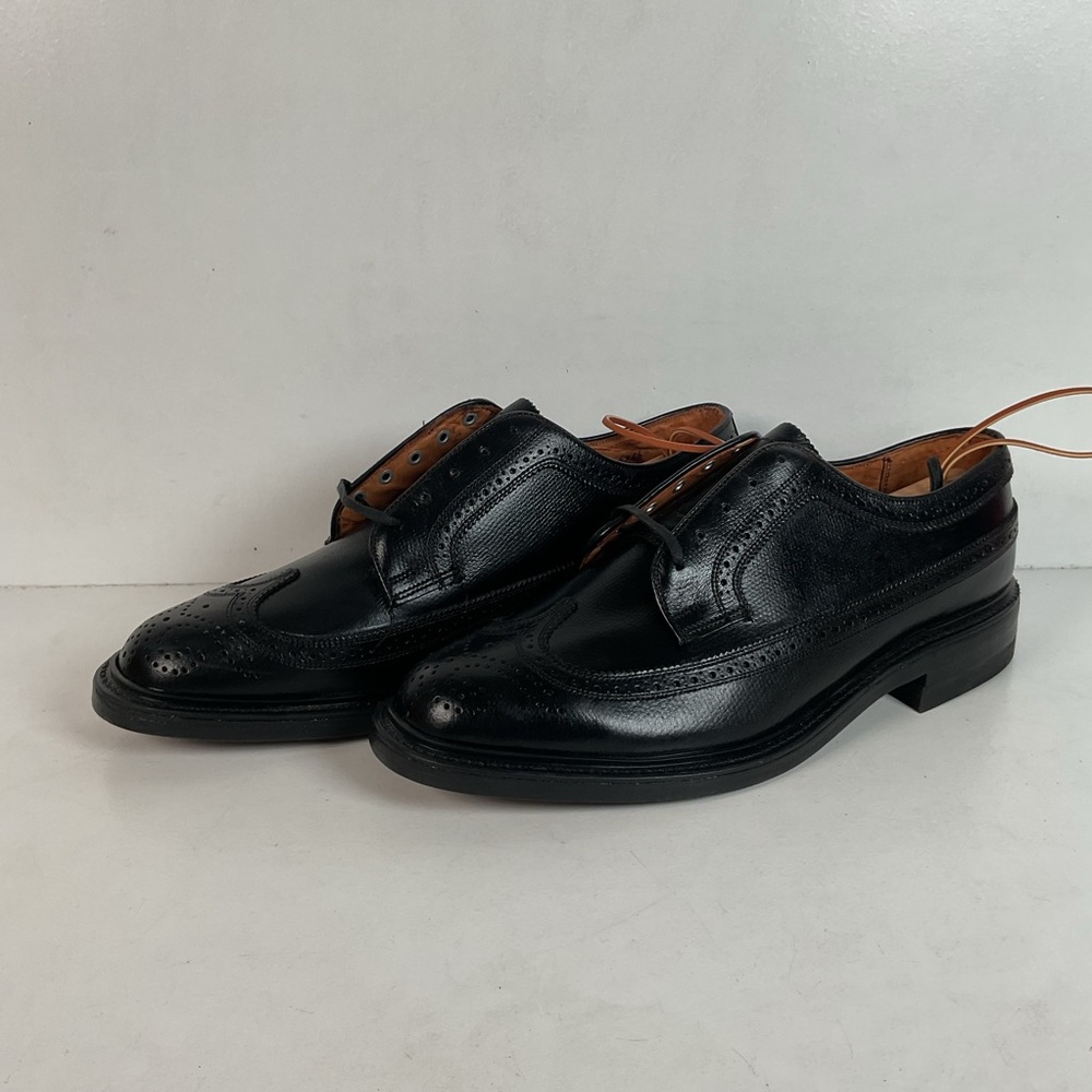 Vintage Spiegel Longwing Derby Shoes | Custom Grade | Gunboat | 1970s | 10 EEE